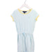 A Blue Short Sleeve Dresses from Polo Ralph Lauren in size 7Y for girl. (Front View)