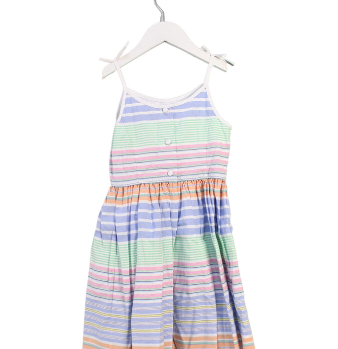 A Multicolour Sleeveless Dresses from Polo Ralph Lauren in size 5T for girl. (Back View)
