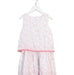 A White Sleeveless Dresses from Seed in size 6T for girl. (Front View)