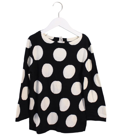 A Black Knit Sweaters from Crewcuts in size 14Y for girl. (Front View)