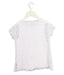 A White Short Sleeve Tops from Ermanno Scervino in size 8Y for girl. (Back View)