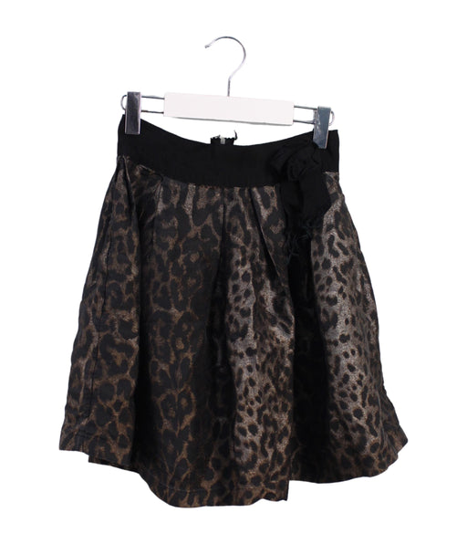 A Brown Short Skirts from Lanvin Petite in size 8Y for girl. (Front View)