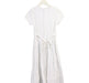 A White Short Sleeve Dresses from Isabel Garreton in size 7Y for girl. (Back View)