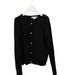 A Black Cardigans from Bonpoint in size 10Y for girl. (Front View)