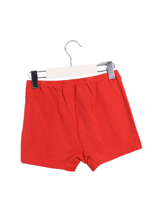 A Red Shorts from Fila in size 10Y for girl. (Back View)