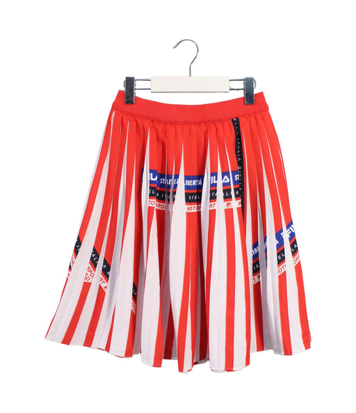 A Red Short Skirts from Fila in size 10Y for girl. (Front View)