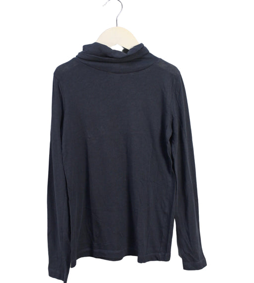 A Navy Long Sleeve Tops from Crewcuts in size 8Y for girl. (Front View)