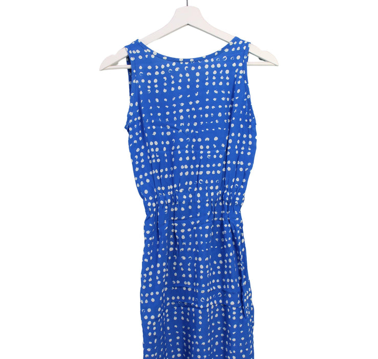 A Blue Sleeveless Dresses from Marni in size 12Y for girl. (Back View)