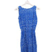 A Blue Sleeveless Dresses from Marni in size 12Y for girl. (Back View)