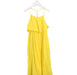 A Yellow Sleeveless Dresses from Chloe in size 5T for girl. (Front View)