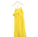 A Yellow Sleeveless Dresses from Chloe in size 5T for girl. (Back View)