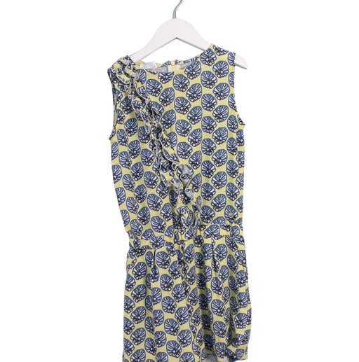 A Blue Sleeveless Rompers from Byblos in size 8Y for girl. (Front View)