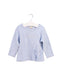 A Blue Long Sleeve Tops from Petit Main in size 18-24M for girl. (Front View)