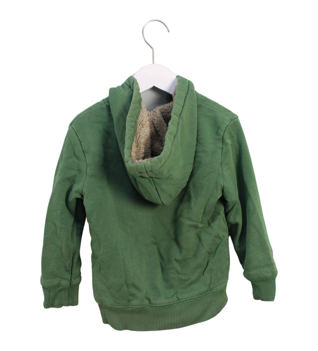 A Green Lightweight Jackets from Boden in size 3T for boy. (Back View)