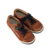 A Brown Sneakers from Jacadi in size 4T for boy. (Front View)