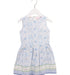 A Blue Sleeveless Dresses from Gingersnaps in size 8Y for girl. (Front View)