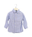 A Blue Shirts from Crewcuts in size 3T for boy. (Front View)