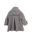 A Grey Coats from Burberry in size 4T for girl. (Back View)