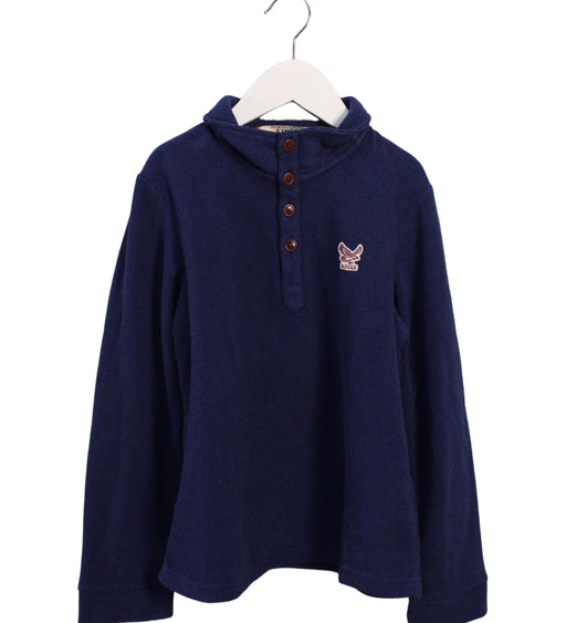 A Blue Long Sleeve Tops from Aigle in size 10Y for boy. (Front View)