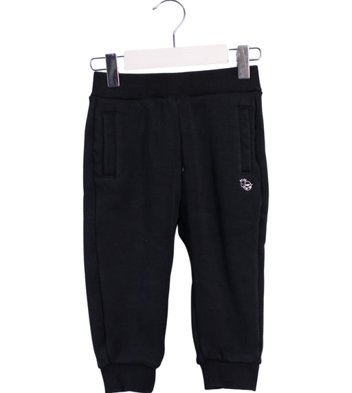 A Black Sweatpants from Kingkow in size 18-24M for boy. (Front View)