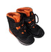 A Black Winter Boots from Geox in size 5T for boy. (Front View)