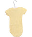 A Yellow Short Sleeve Bodysuits from Petit Bateau in size 3-6M for girl. (Back View)