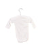 A White Long Sleeve Bodysuits from Petit Bateau in size 0-3M for girl. (Back View)