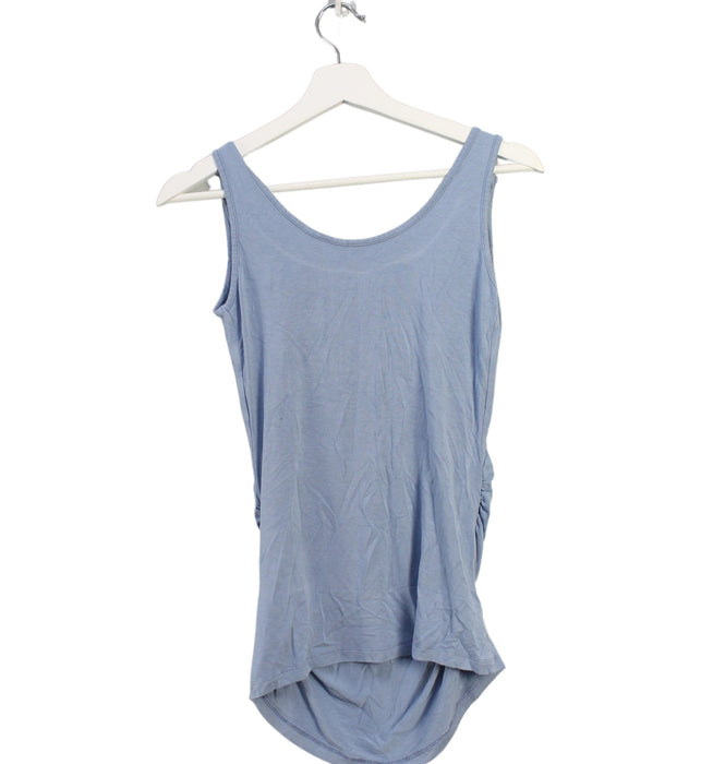 A Blue Sleeveless Tops from Seraphine in size XS for girl. (Back View)