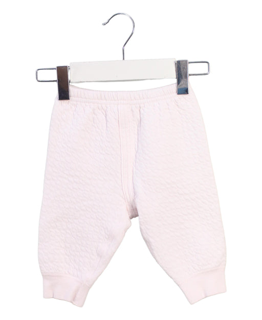 A Pink Sweatpants from Mides in size 3-6M for neutral. (Front View)