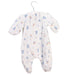 A White Long Sleeve Jumpsuits from Petit Bateau in size 3-6M for girl. (Back View)