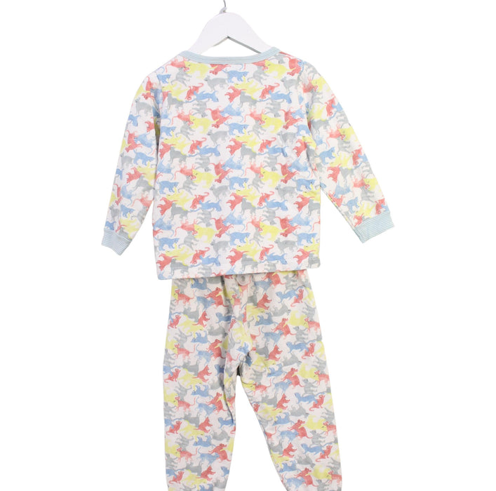 A Multicolour Pyjama Sets from Petit Bateau in size 4T for boy. (Back View)