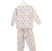 A Multicolour Pyjama Sets from Petit Bateau in size 4T for boy. (Back View)