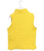A Yellow Outerwear Vests from Petit Bateau in size 8Y for girl. (Back View)
