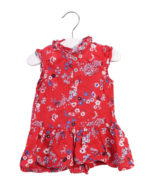 A Pink Dress Sets from Petit Bateau in size 0-3M for girl. (Front View)