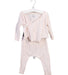 A Pink Pyjama Sets from Petit Bateau in size 6-12M for girl. (Front View)