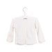 A White Cardigans from Petit Bateau in size 6-12M for girl. (Back View)