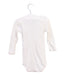 A White Long Sleeve Bodysuits from Petit Bateau in size 6-12M for girl. (Back View)