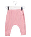 A Pink Casual Pants from Petit Bateau in size 3-6M for girl. (Front View)