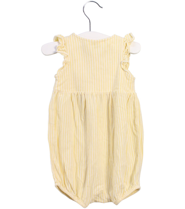 A Yellow Rompers from Ralph Lauren in size 3-6M for girl. (Back View)