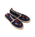 A Navy Espadrilles from L'espadrille Tropezienne in size 7Y for boy. (Front View)