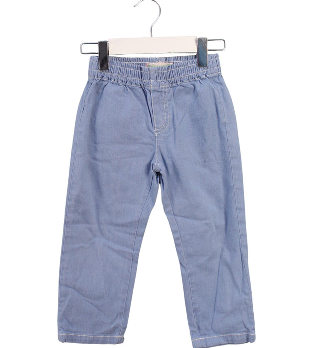 A Blue Casual Pants from Bonpoint in size 3T for girl. (Front View)