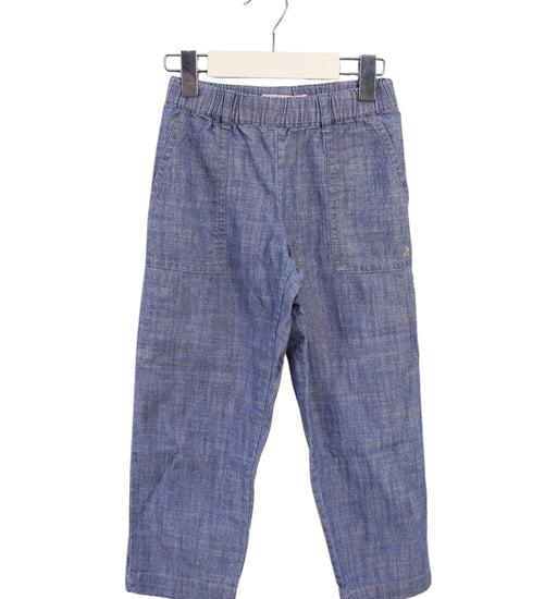 A Blue Casual Pants from Bonpoint in size 4T for girl. (Front View)