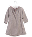 A Grey Long Sleeve Dresses from Excuse My French in size 2T for girl. (Front View)