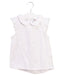 A White Short Sleeve Tops from DPAM in size 3T for girl. (Front View)