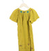 A Yellow Short Sleeve Dresses from Bonpoint in size 4T for girl. (Back View)