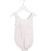 A White Sleeveless Bodysuits from Olivier London in size 2T for girl. (Front View)