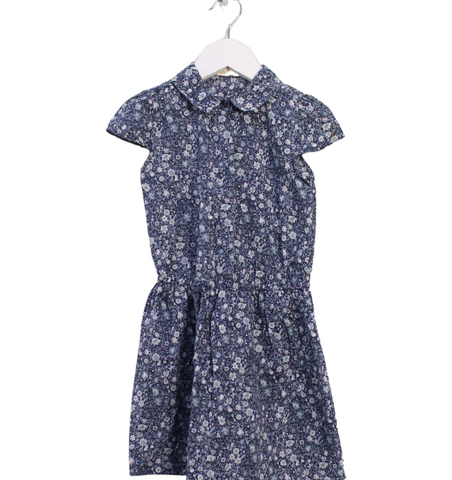 A Blue Short Sleeve Dresses from Gucci in size 4T for girl. (Front View)