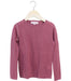 A Pink Long Sleeve Tops from Excuse My French in size 6T for girl. (Front View)