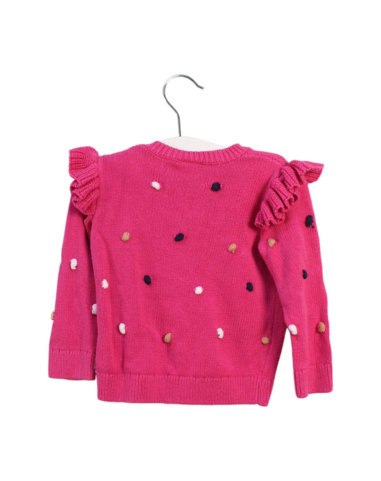 A Pink Cardigans from Seed in size 6-12M for girl. (Back View)