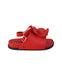 A Red Sandals from Mini Melissa in size 12-18M for girl. (Back View)